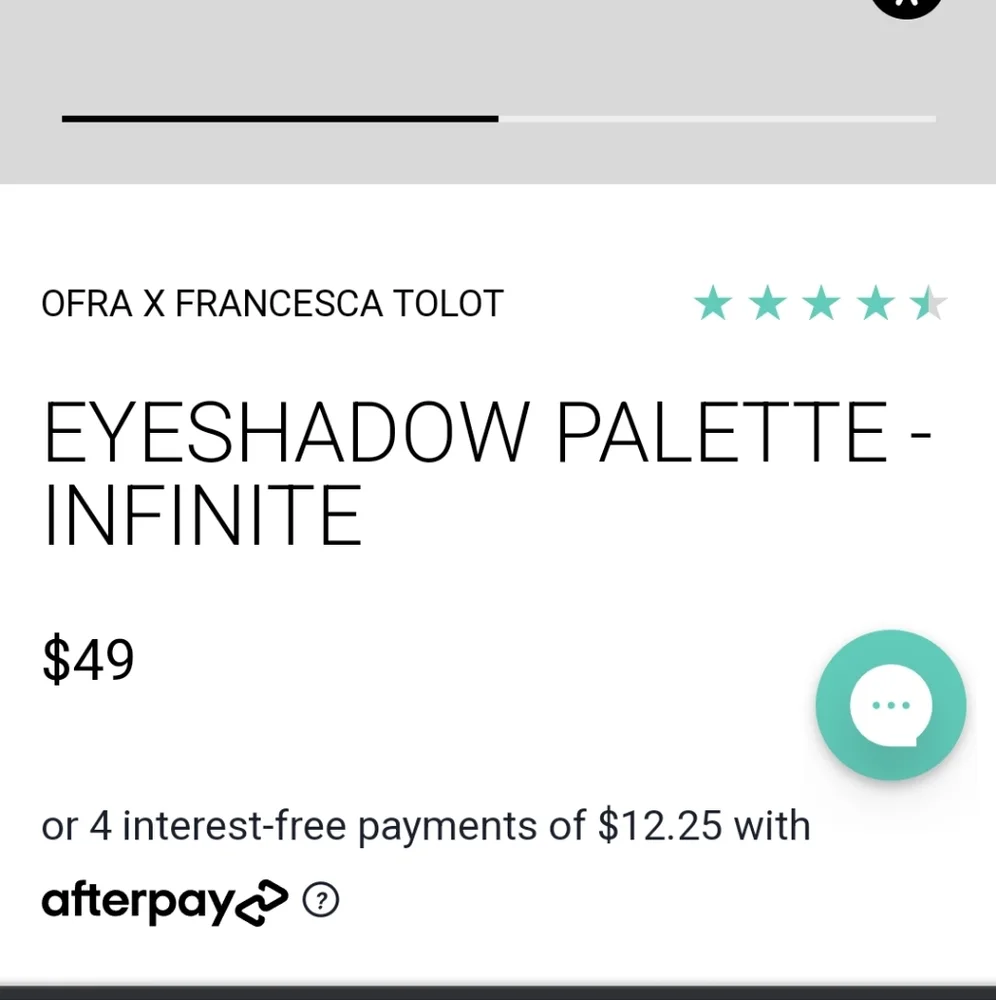 BNIB OFRA pallette